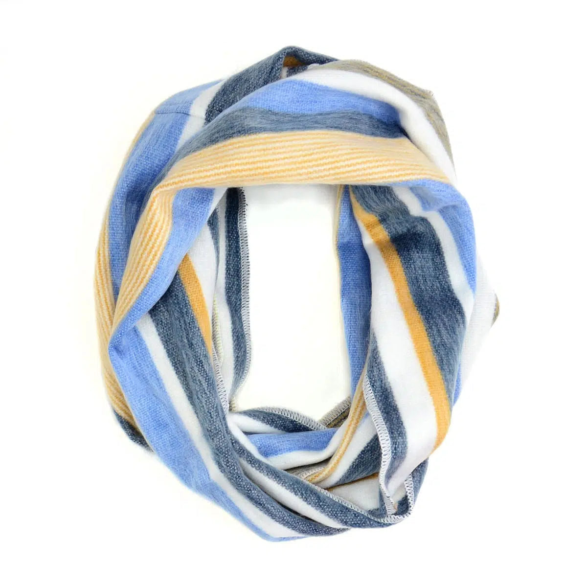 Cozy Brushed Acrylic Flat Scarf - Assorted