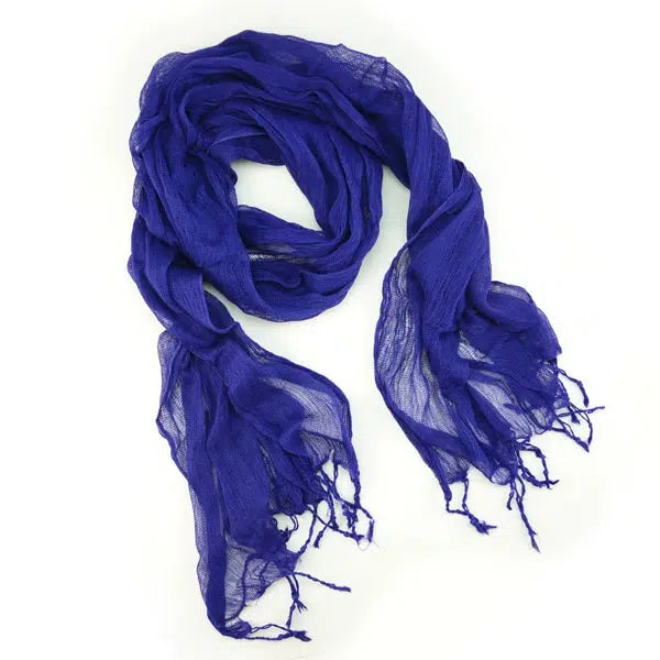Handwoven Cotton Scarf - Assorted