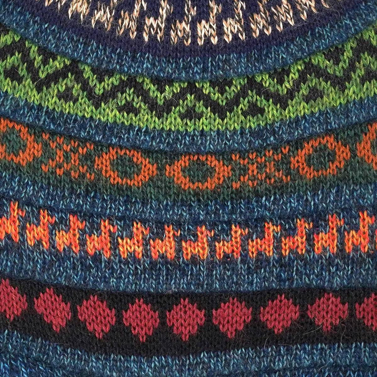 Reversible Alpaca Blend Earflap Hat