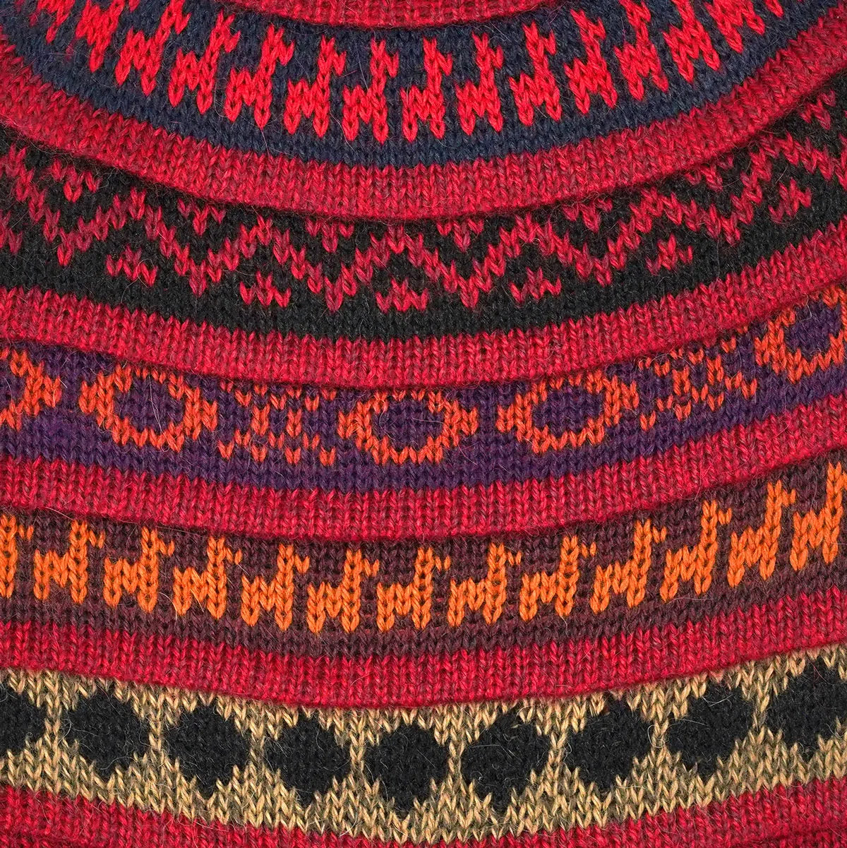 Reversible Alpaca Blend Earflap Hat