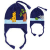 Kids Applique Earflap Hat - Assorted