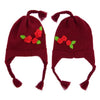 Kids Applique Earflap Hat - Assorted