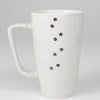 White 16oz Cat Prints Ceramic Mug (6&quot; H)