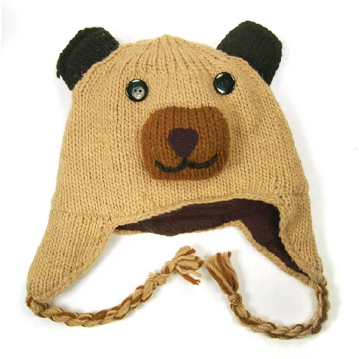 Kids Animal Wool Hat - Assorted