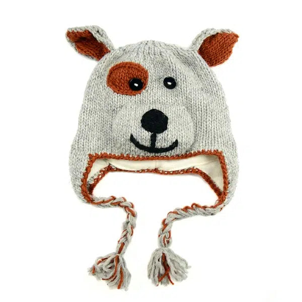 Kids Animal Wool Hat - Assorted