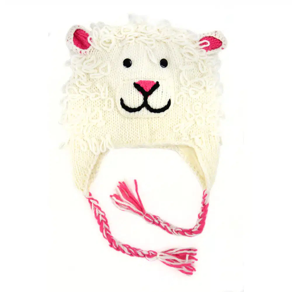 Kids Animal Wool Hat - Assorted