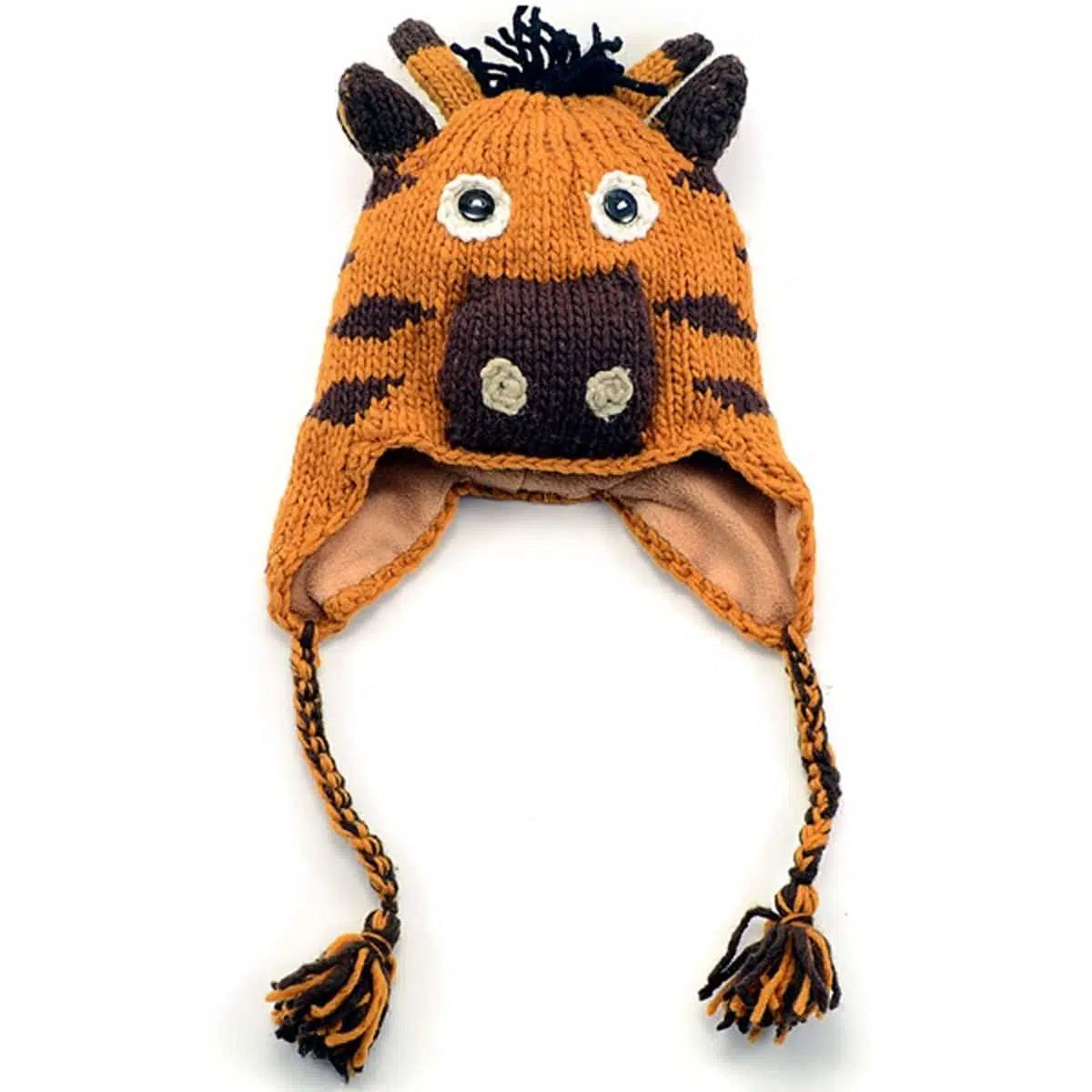 Kids Animal Wool Hat - Assorted