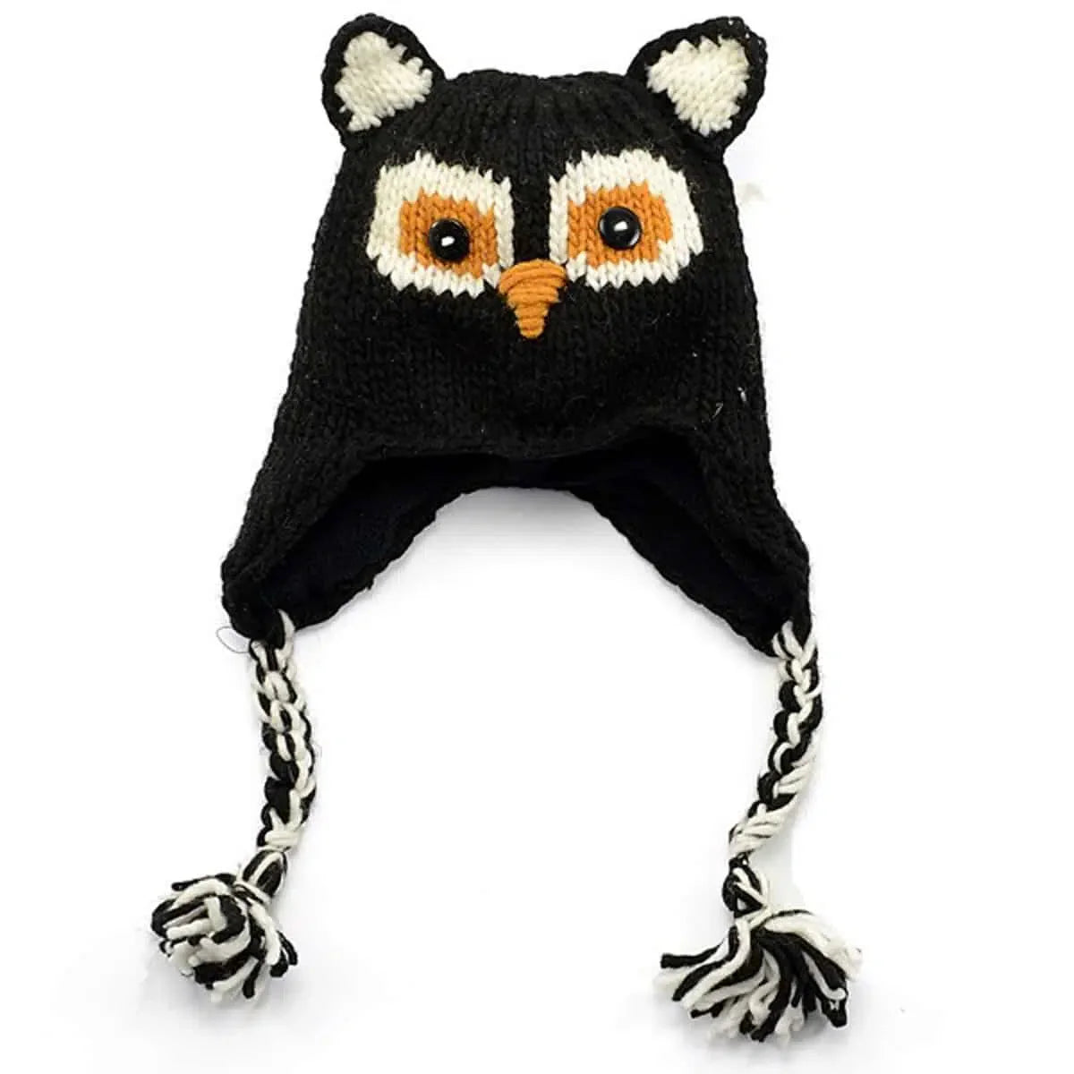 Kids Animal Wool Hat - Assorted