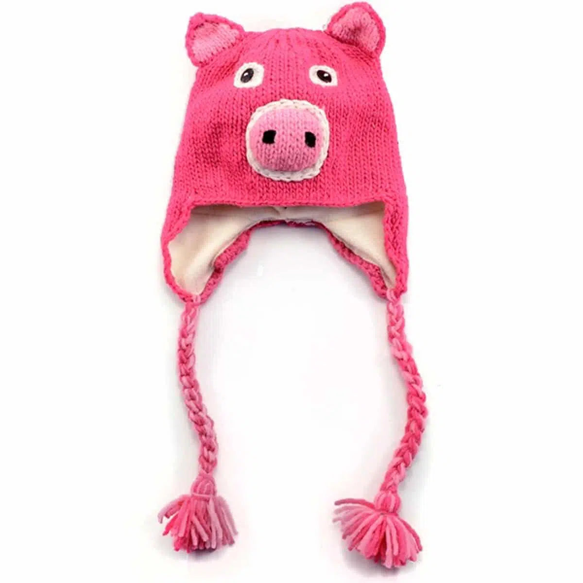 Kids Animal Wool Hat - Assorted