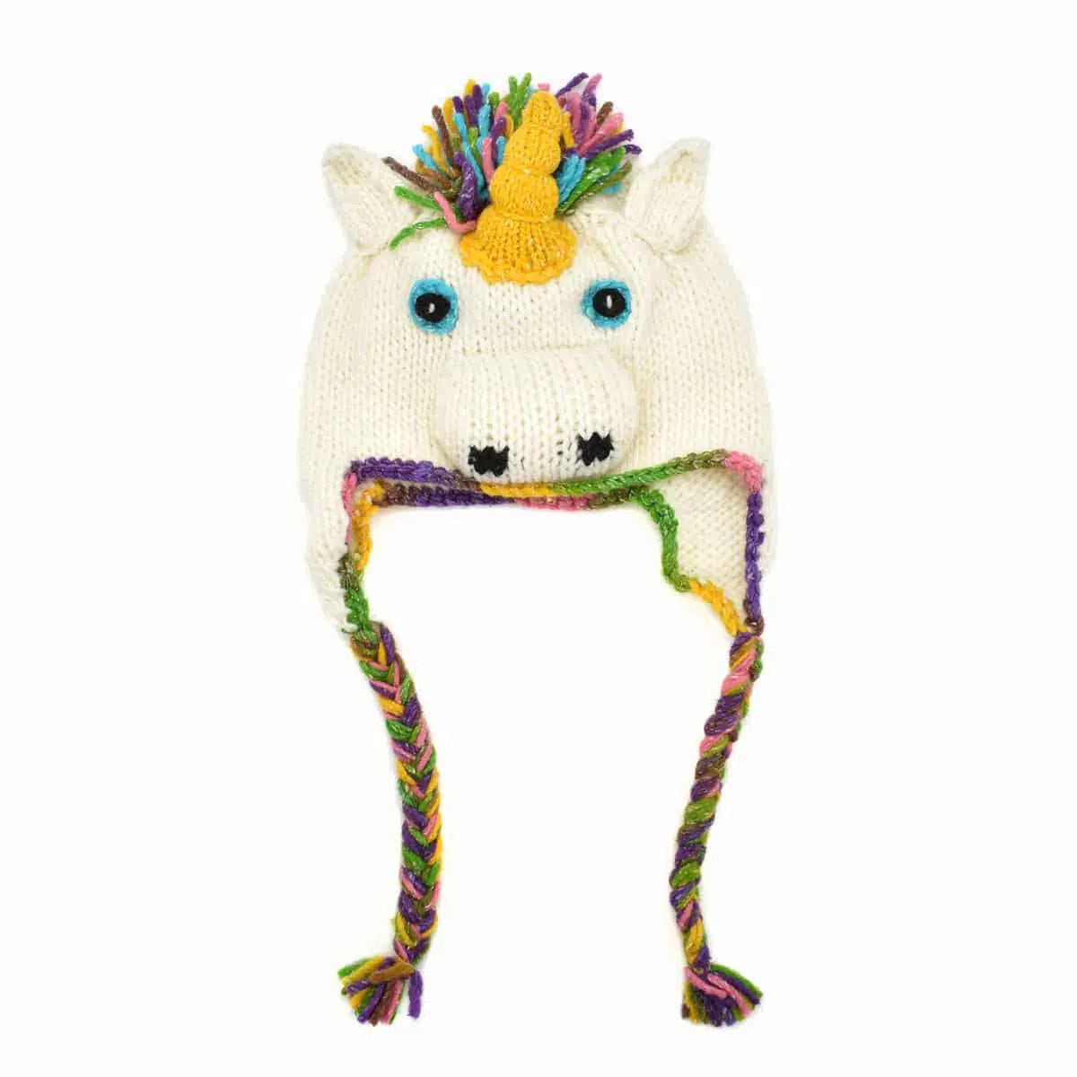 Kids Animal Wool Hat - Assorted