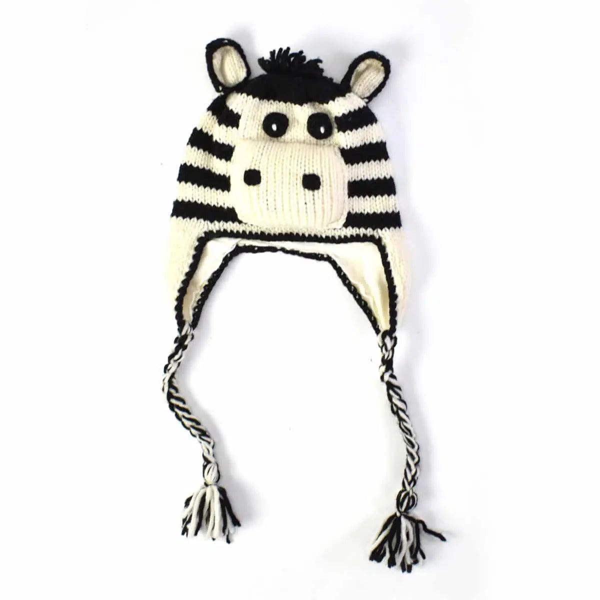Kids Animal Wool Hat - Assorted