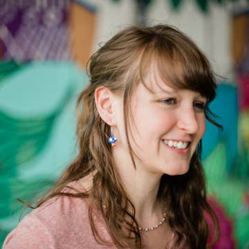 Mushroom Painted Ceramic Earrings - Assorted