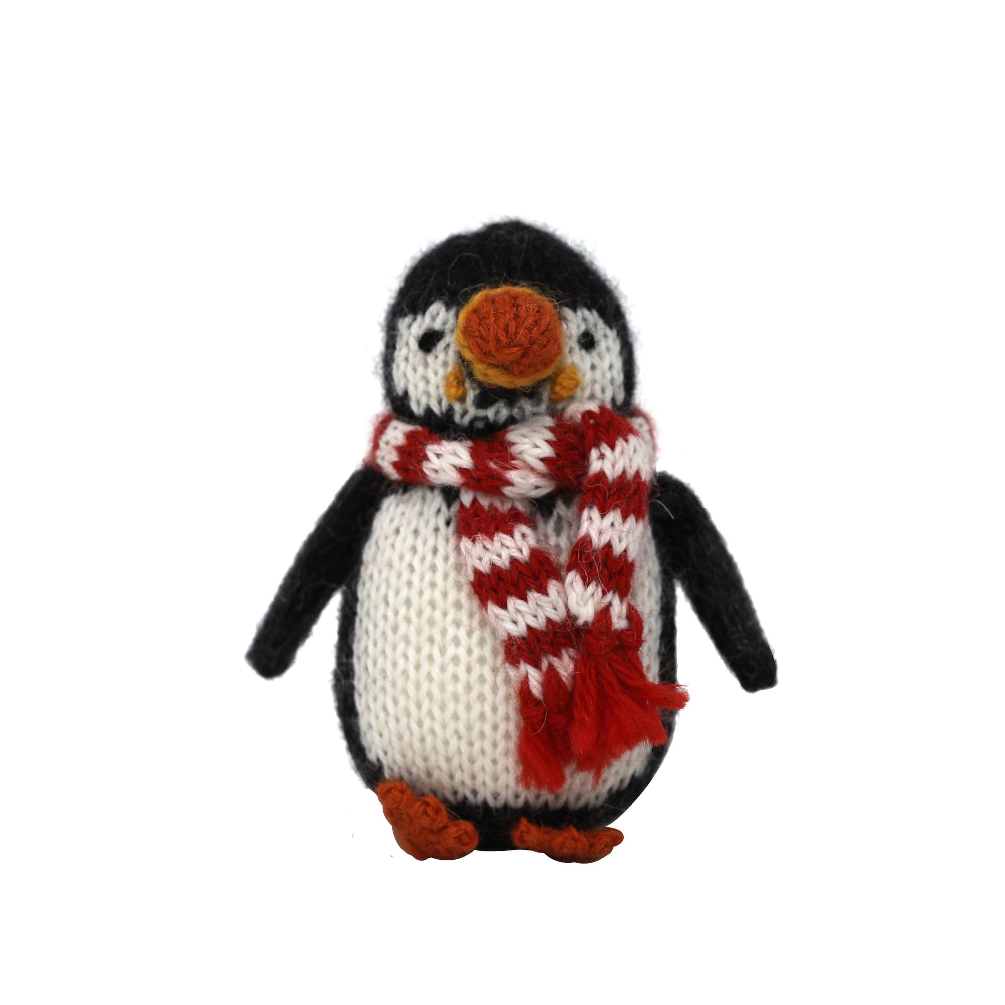 Handmade Knit Puffin Ornament - Fair Trade