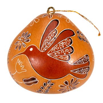 Pollinator Gourd Ornament - Assorted