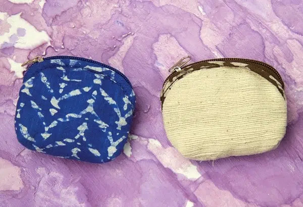 Khadi Cotton Coin Purse