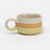 Assorted Ceramic Striped Espresso Mug (2.5&quot; H)