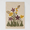 Purple &amp; Yellow Flowers Greeting Card (4.75&quot; x 6.75&quot;)