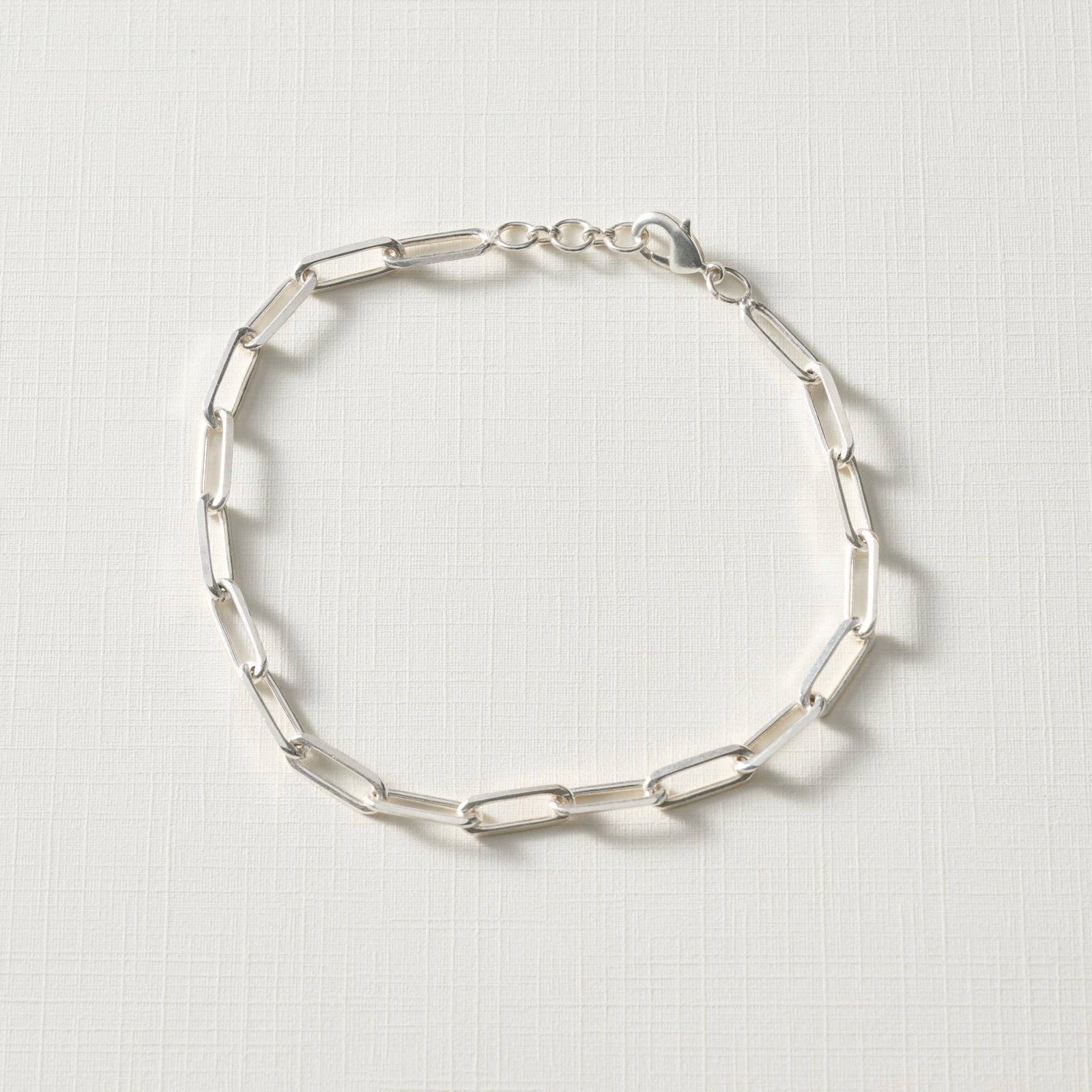 Silver Tone Link Bracelet