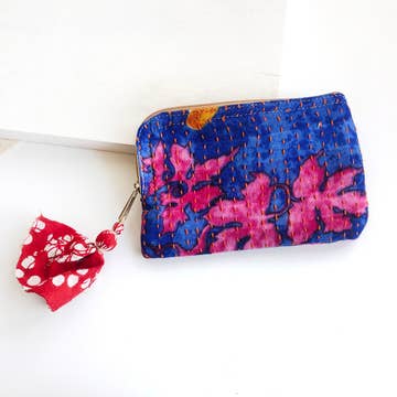 Kantha Card Pouch - Assorted