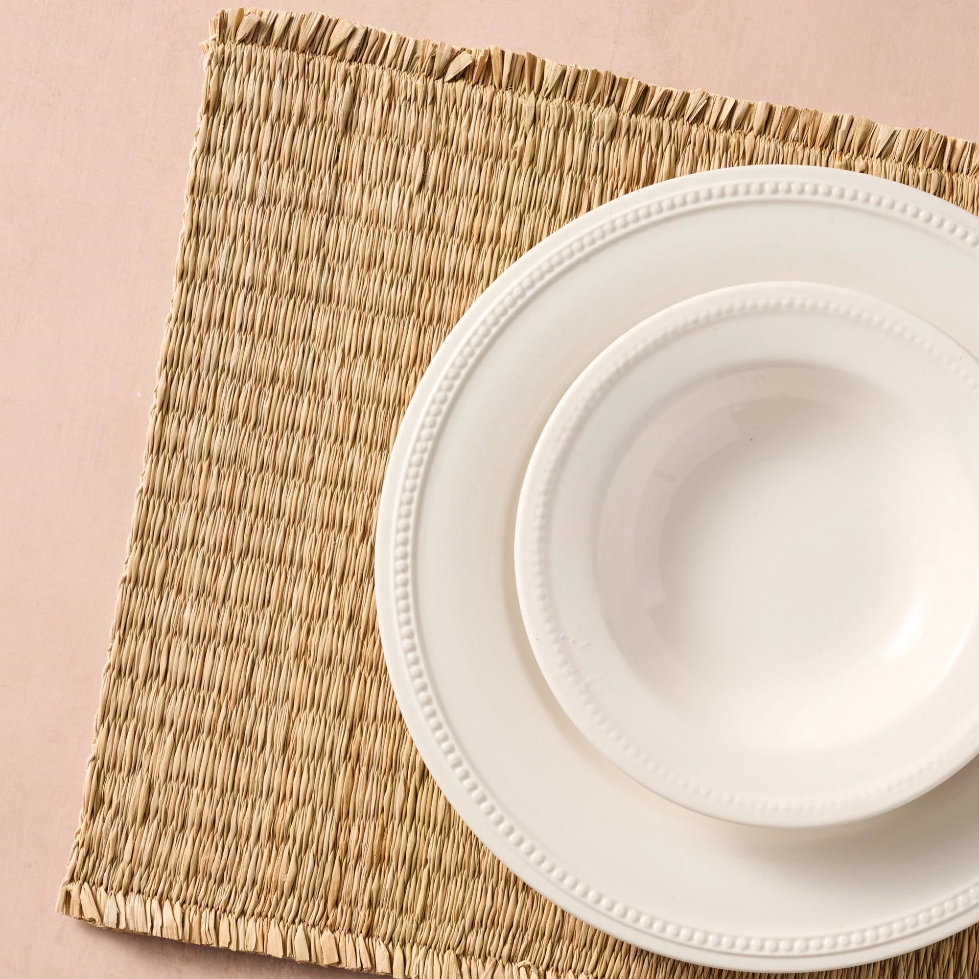 Woven Cattail Placemat