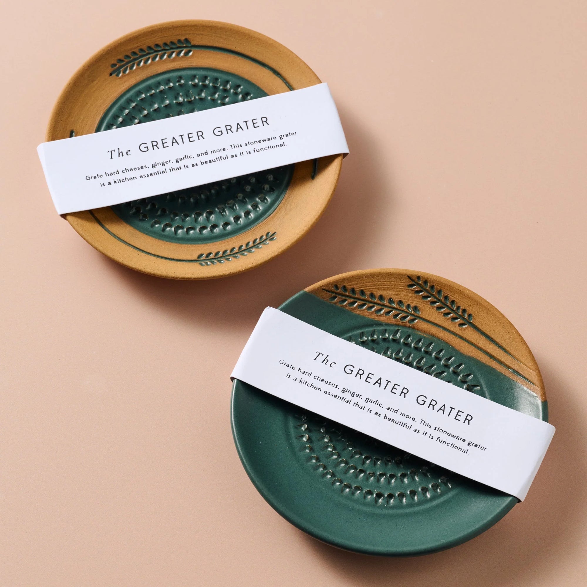 Double Wheat Ceramic Grater