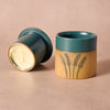 Wheat Stalk Ceramic Butter Crock