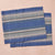 Blue Handloomed Cotton Placemat