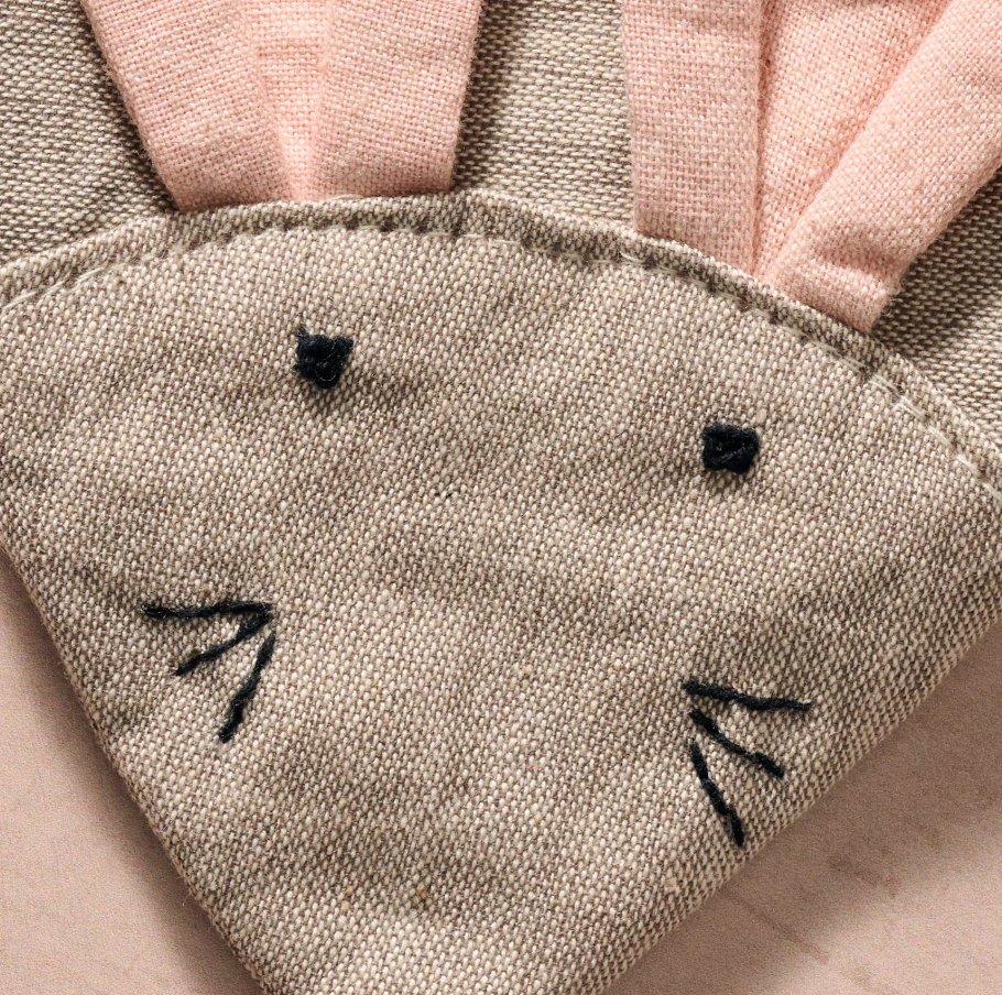 Cotton Mouse Coin Purse