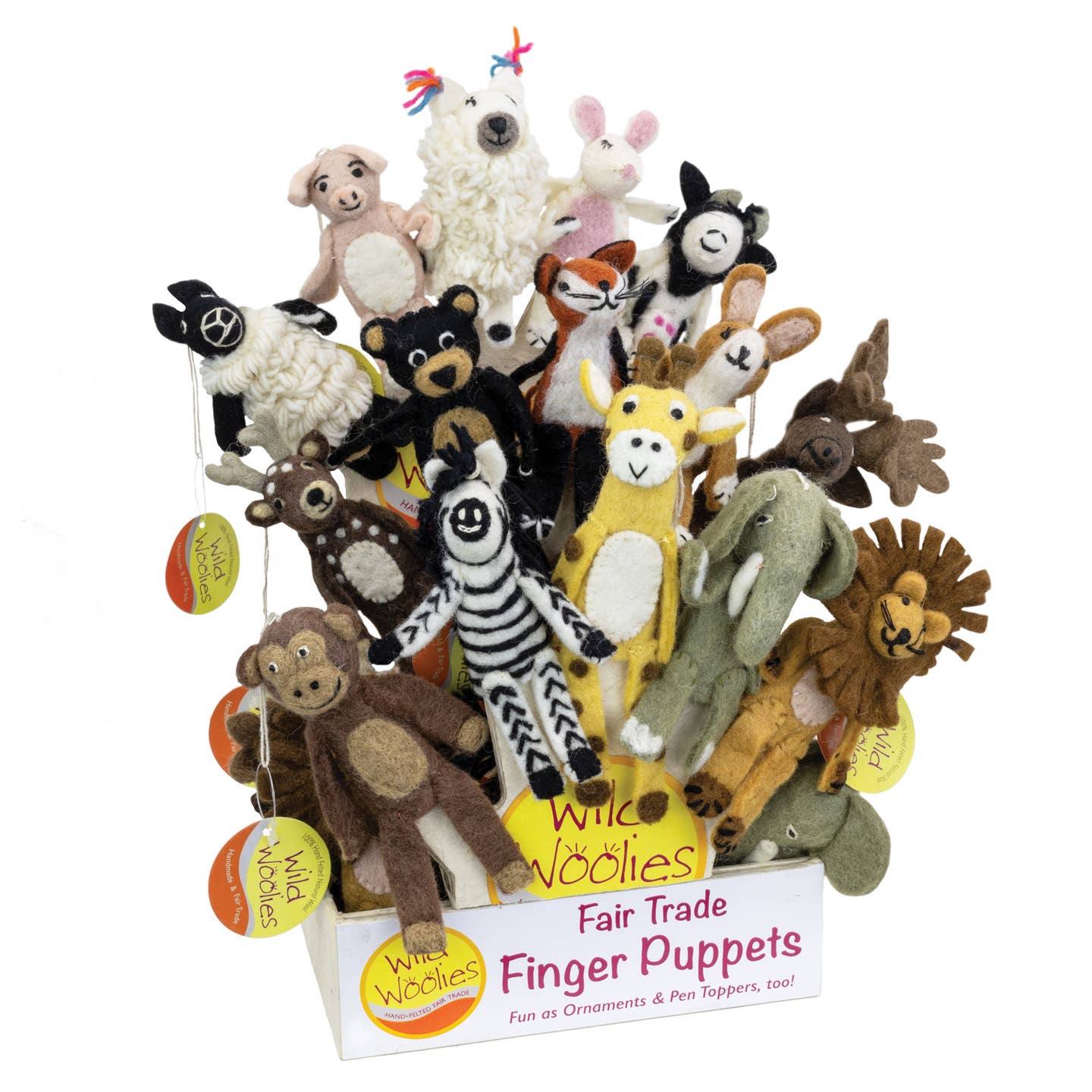 Felt Coastal Finger Puppet - Assorted