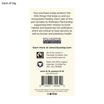 Blue Protect Bees Socks, Small