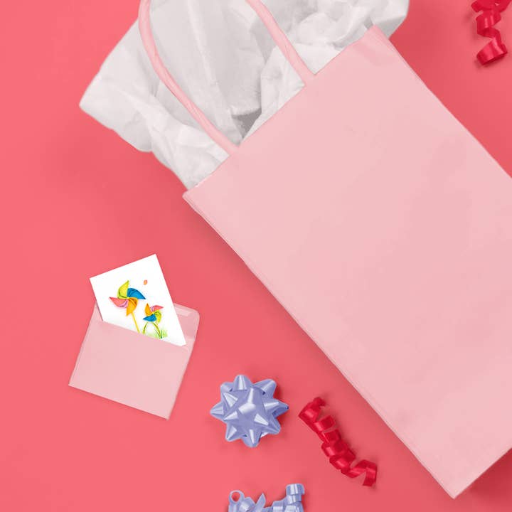 Quilled Pinwheels Gift Enclosure