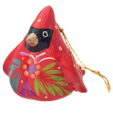 Ceramic Cardinal Ornament