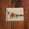 Wheat Straw Camel and Star Holiday Card (6&quot; x 4&quot;)