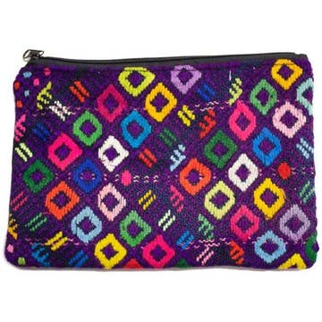 Nahuala Huipil Recycled Coin Purse - Assorted