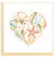 Quilled Seashell Heart Greeting Card