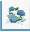 Quilled Wild Hydrangeas Greeting Card