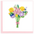 Spring Bouquet Quilled Card