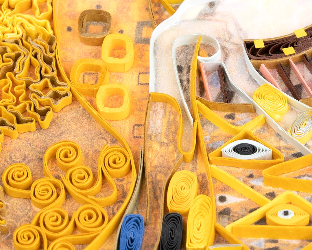 Lady in Gold - Klimt - Artist Series Quilled Card