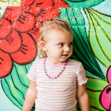 Beaded Flower Necklace - Assorted