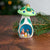 Ceramic Mushroom Nativity (3.5" H)