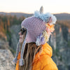 Adult Fleece-Lined Alpaca Blend Animal Hat