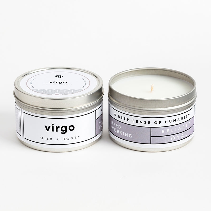 Zodiac Candle Tin