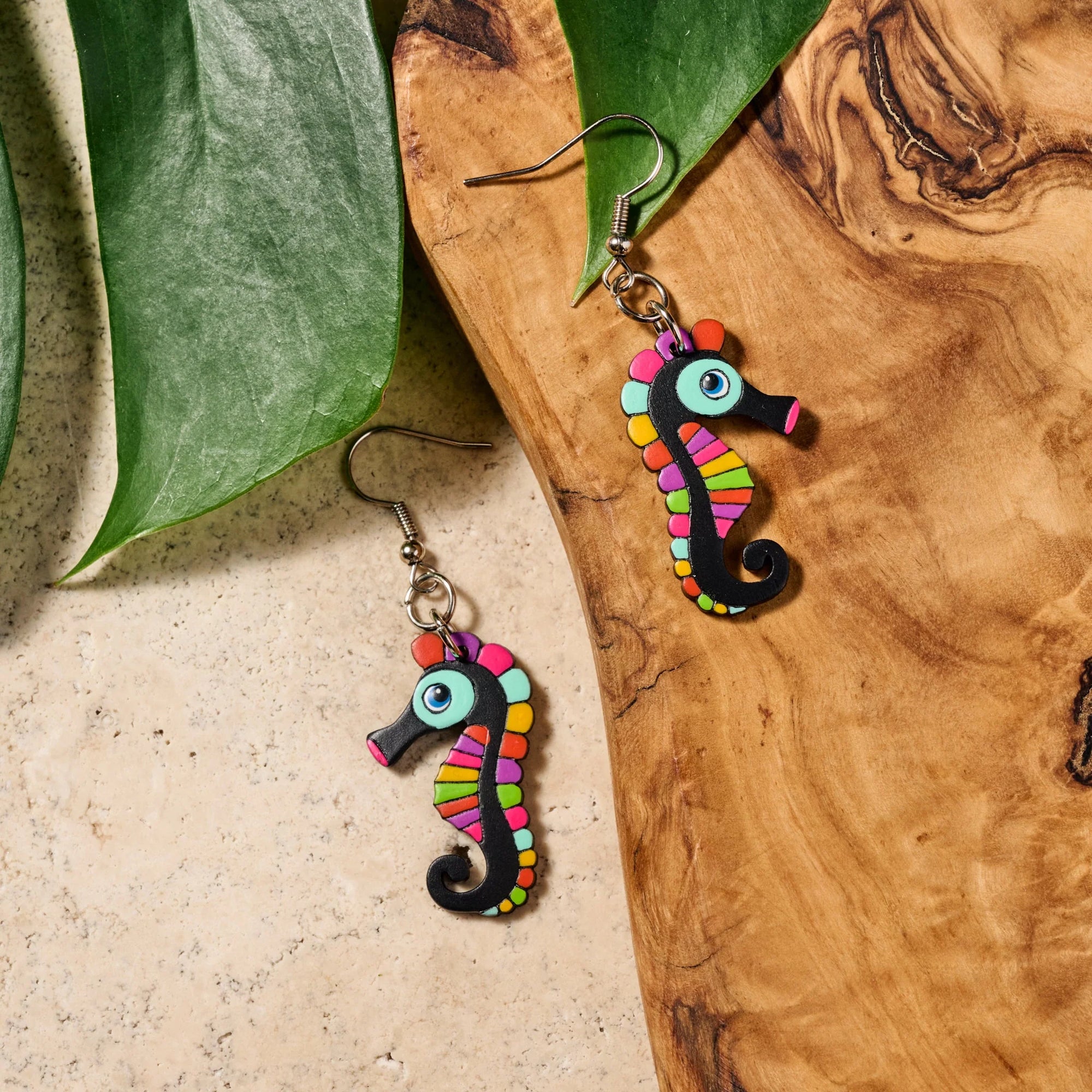 Seahorse Gourd Earrings