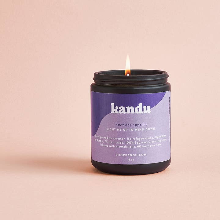 Lavender Cypress 8oz Candle