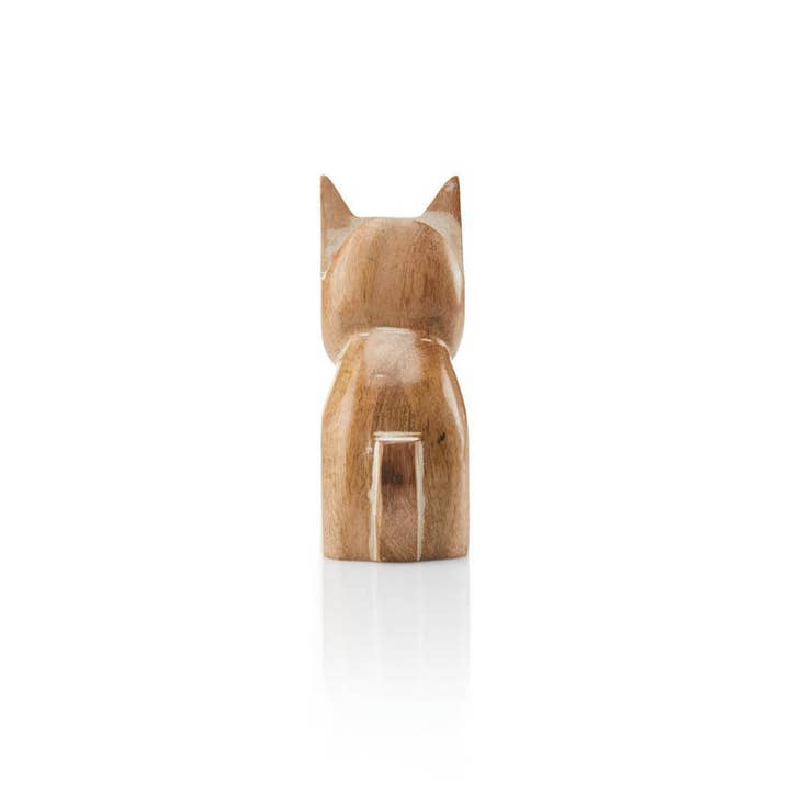 Mango Wood Dog Eyeglass Holder