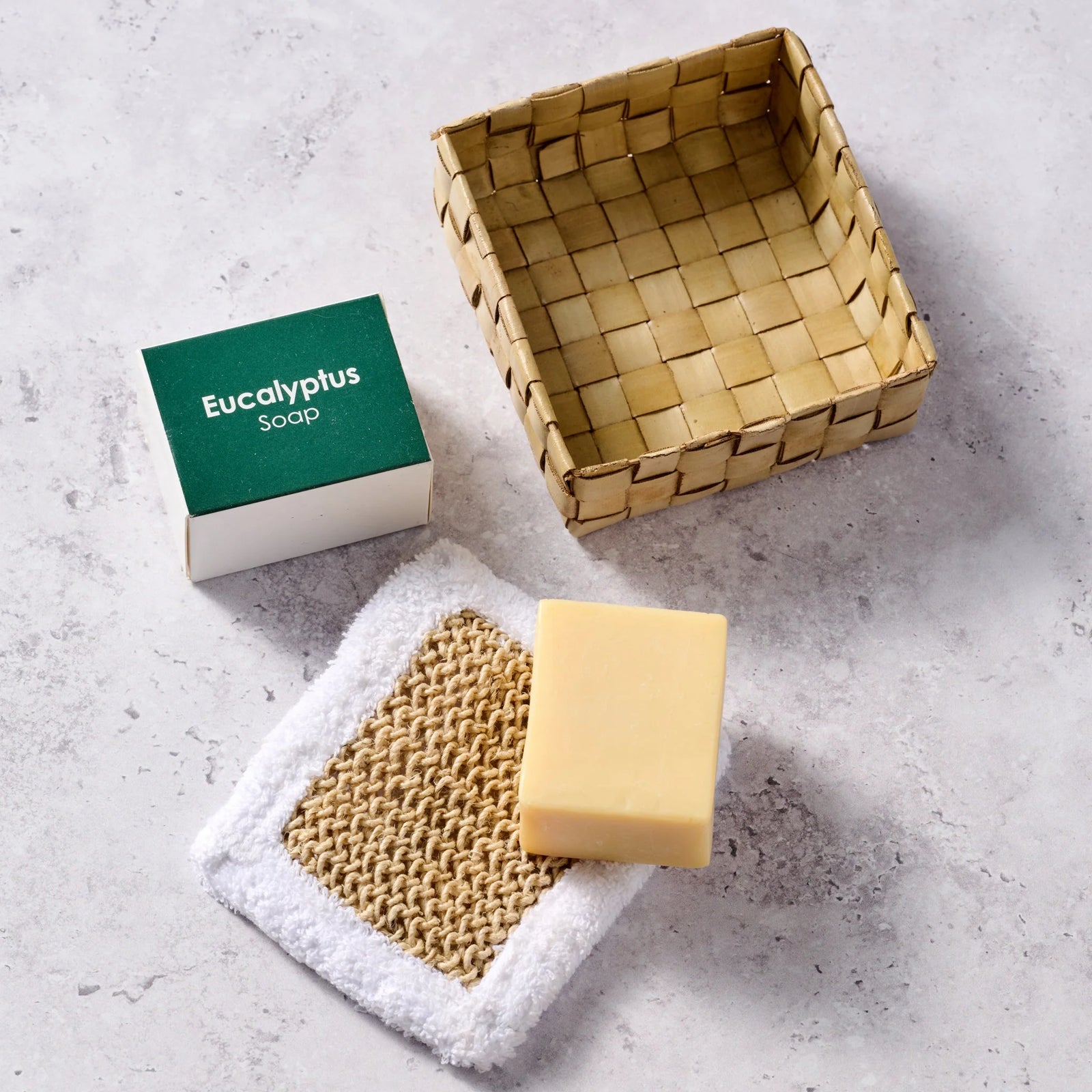 Eucalyptus & Lemongrass Soap & Scrub Gift Set