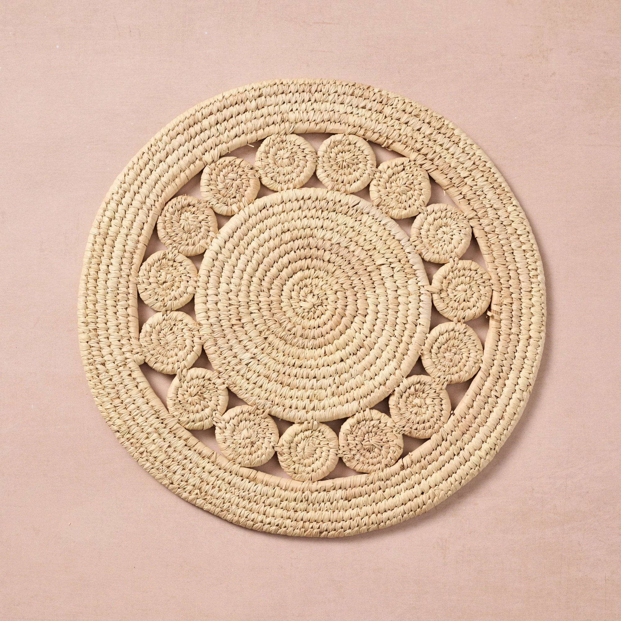 Palm Leaf Charger