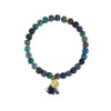 Blue Serenity Kantha Connection Bracelet