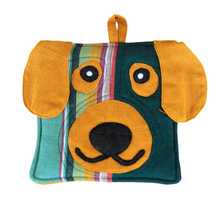 Woven Dog Potholder