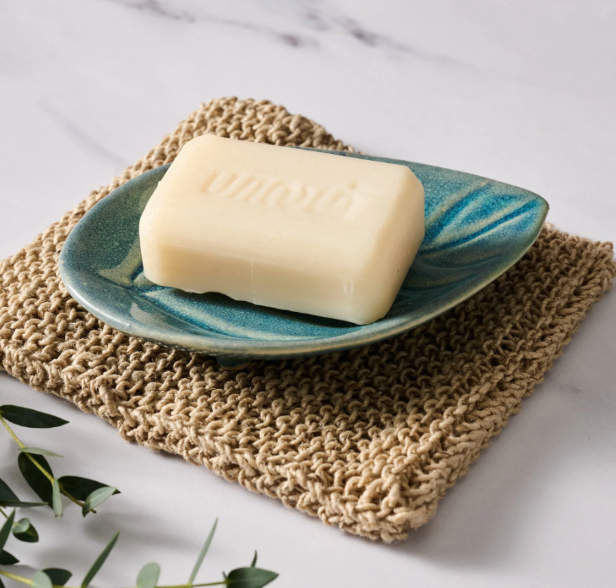 Ceramic Leaf Soap Dish